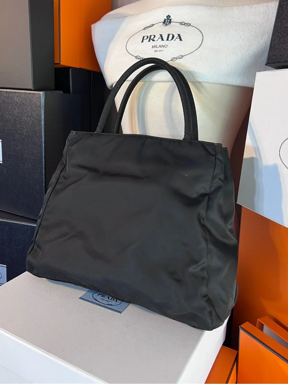 Prada! Absolutely like NEW CONDITION! . Silver hardware! Open to offers always! - Picture 7 of 11